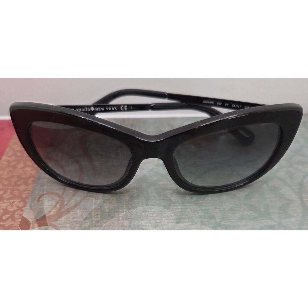 Authentic Kate Spade JAYNA/S Sunglasses Black 807 Y7